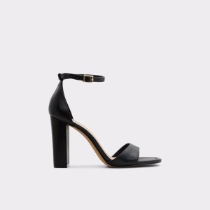 Blokové Podpatky Aldo Enaegyn Páskové Podpatku Sandal - Cup Sole Černé | 426JLMOEG