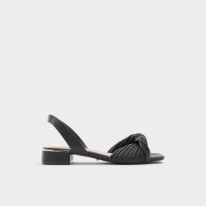 Blokové Podpatky Aldo Nabila Pantofle Sandal Černé | 398TXIVLC