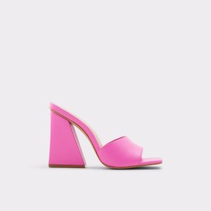 Blokové Podpatky Aldo Prisma High Mule Fuchsie | 327TCRSNZ