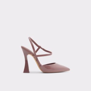 Blokové Podpatky Aldo Zaha Sling Back High Růžové | 485NPLDVM