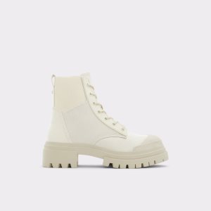 Bojové boty Aldo Charline - Lug Sole Bílé | 324SLERUO