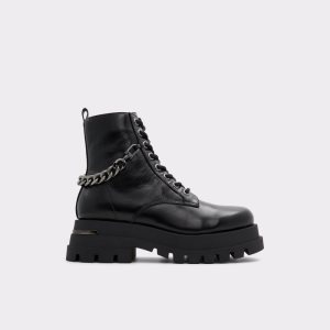 Bojové boty Aldo Grandeur - Lug Sole Černé | 507KOEBJW