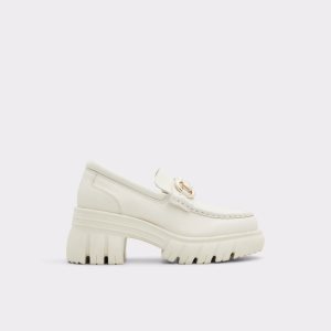 Boty Mules Aldo Bigwalk - Lug Sole Bílé | 986RQTKJO