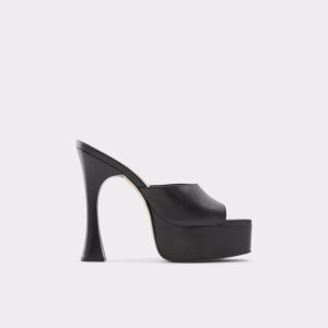 Boty Na Platformy Aldo Faraah High Sandal - Černé | 241KIXHRF