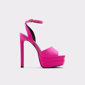 Boty Na Platformy Aldo Koresean Podpatku Sandal - Stiletto Světle Růžové | 230BZLTND