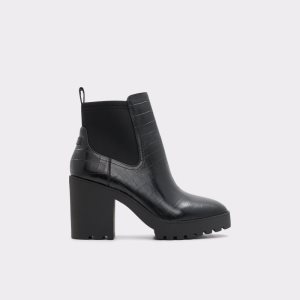 Chelsea Boty Aldo Chetta - Lug Sole Černé | 467WNTRKG