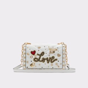 Crossbody Kabelky Aldo Lovetruly Bílé | 097SAMPUB