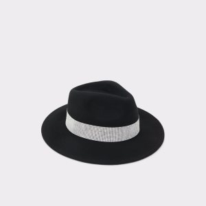 Klobouky Aldo Coemas Fedora Černé Stříbrné Viacfarebný | 820MUIKSX