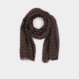 Klobouky Aldo Crerra Scarf Hnědé | 130WHZOIB