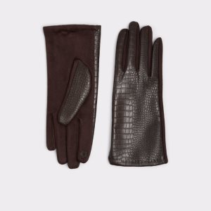 Klobouky Aldo Elbenanna Gloves Hnědé | 032KMSZEJ