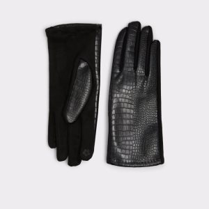 Klobouky Aldo Elbenanna Gloves Černé | 623RXVDCP