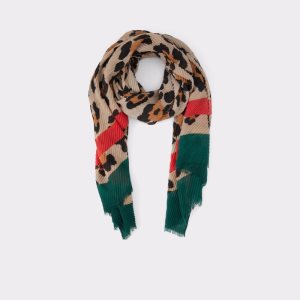 Klobouky Aldo Ibiejar Scarf Hnědé | 302YROWVH