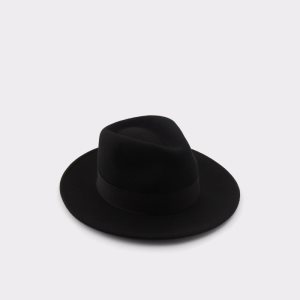 Klobouky Aldo Nydaydda Fedora Černé | 756NTCXDW