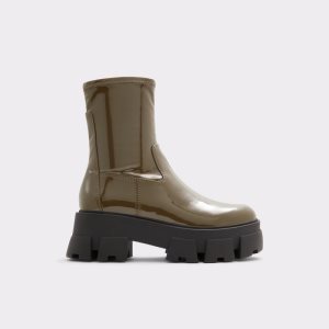 Kotníkové Boty Aldo Grandsole - Lug Sole Hnědožlutý | 596ZCNIQX