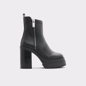 Kotníkové Boty Aldo Upside - Lug Sole Černé | 720LKCGIY