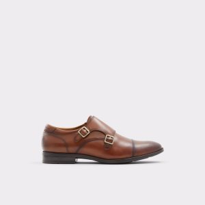 Loafers Aldo Holtlanflex Monkstrap Hnědé | 273WIRMJG