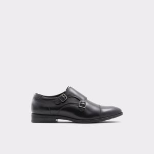 Loafers Aldo Holtlanflex Monkstrap Černé | 913UBZKRL