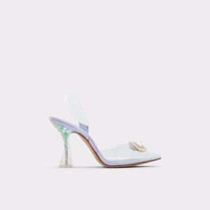 Podpatky Aldo Cheers Sling Back High Fialové | 316AEWIPH