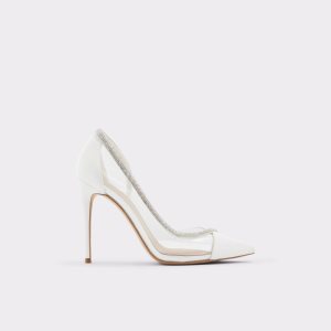 Podpatky Aldo Fibeth High - Stiletto Bílé | 465WMNKIL