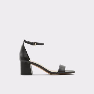 Podpatky Aldo Kedeaviel High Sandal Černé | 739DRWJZG