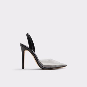 Podpatky Aldo Marie Sling Back High - Stiletto Černé | 981XMQKWL