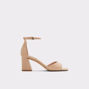 Podpatky Aldo Safdie Páskové Podpatku Sandal Béžový | 907PRZWVS