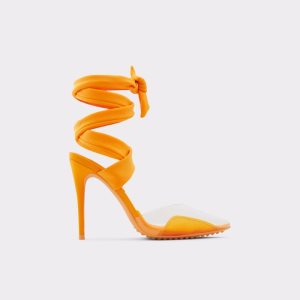 Podpatky Aldo Salerno Páskové Podpatku - Stiletto Oranžové | 703CITAOR