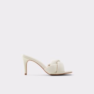Podpatky Aldo Syngrapha Podpatku Mule - Stiletto Bílé | 837MCZGQF