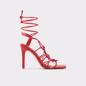 Podpatky Aldo Truelove Páskové Podpatku Sandal - Stiletto Červené | 024KRAQNF