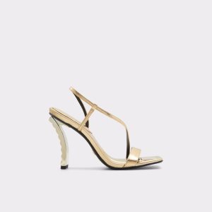 Podpatky Aldo Vermeil Sling Back Podpatku Sandal Zlaté | 437BJLKVR