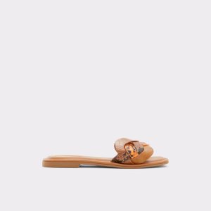 Sandály Aldo Adwilaviel Pantofle Sandal Hnědé Viacfarebný | 257MIQXSW