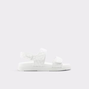 Sandály Aldo Eowiliwia Sling Back Sandal Bílé | 683ZYDVLG
