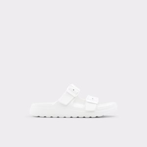 Sandály Aldo Eteiven Pantofle Sandal Bílé | 491NHIYRO