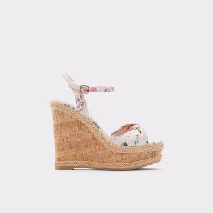Sandály Aldo Florenna Klínku Sandal - Klínku Růžové | 093QRHTNY