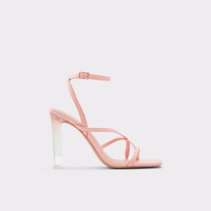 Sandály Aldo Hainiel Páskové Podpatku Sandal - Cup Sole Světle Oranžové | 926CTXJID