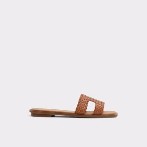 Sandály Aldo Irmaos Pantofle Sandal Hnědé | 267PLYIVG