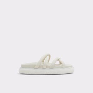 Sandály Aldo Kutshina Pantofle Sandal Bílé | 675TJGCSM