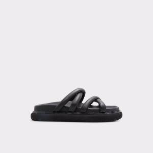 Sandály Aldo Kutshina Pantofle Sandal Černé | 751NSJAKZ