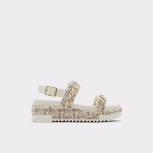 Sandály Aldo Lapalma Klínku Sandal Béžový | 862EBJHTY