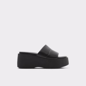 Sandály Aldo Libby Klínku Sandal - Klínku Černé | 973GFARHC