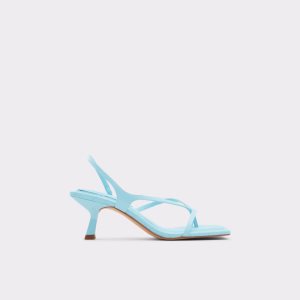 Sandály Aldo Loni Páskové High Sandal - Světle Blankyt | 074NTGKCL