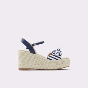 Sandály Aldo Macrama Klínku Sandal - Klínku Blankyt | 963IBPZJA