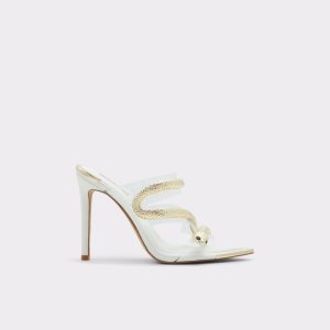 Sandály Aldo Najash Páskové Podpatku Sandal - Stiletto Bílé | 481QCPTLD