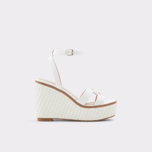 Sandály Aldo Onan Klínku Sandal - Klínku Bílé | 561RMJBEP