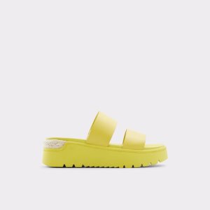Sandály Aldo Zendey Pantofle Sandal - Flatform Zelene | 198NVAHFW