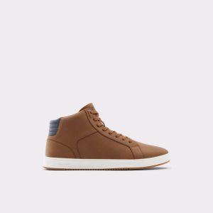 Tenisky Aldo Afiac High Top - Cup Sole Hnědé | 453CVHKUB