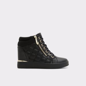Tenisky Aldo Ailannah High Top - Klínku Černé | 265XMHRJY