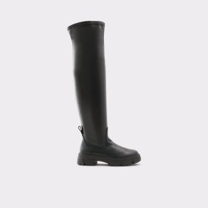 Vysoké Kozačky Aldo Dweradia Over-the-knee - Lug Sole Černé | 264HAFRMT