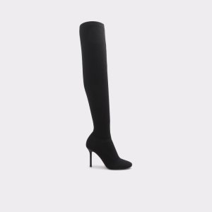 Vysoké Kozačky Aldo Halobrennon Over-the-knee - Stiletto Černé | 872IJRTBX