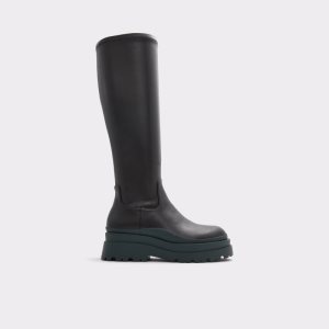 Vysoké Kozačky Aldo Majorr Knee-high - Lug Sole Černé | 715JIPURL